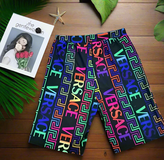Versace Vibe Color Splash Swim Shorts