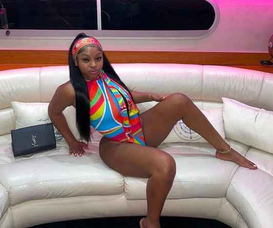 Color Pop Pucci Vibes One-Piece