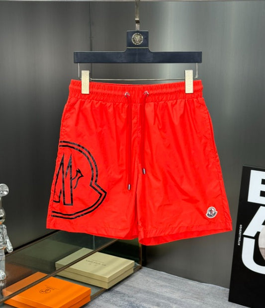 Moncler Swim Shorts with Iconic Logo – Luxury Beachwear